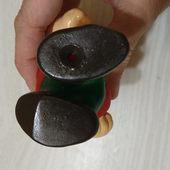 Vintage Snow White & The Seven Dwarfs "Doc" Squeaky Toy Rubber Figure - Picture 5 of 5